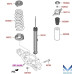 mobis rear shock absorbers hyundai genesis g70 2017-20